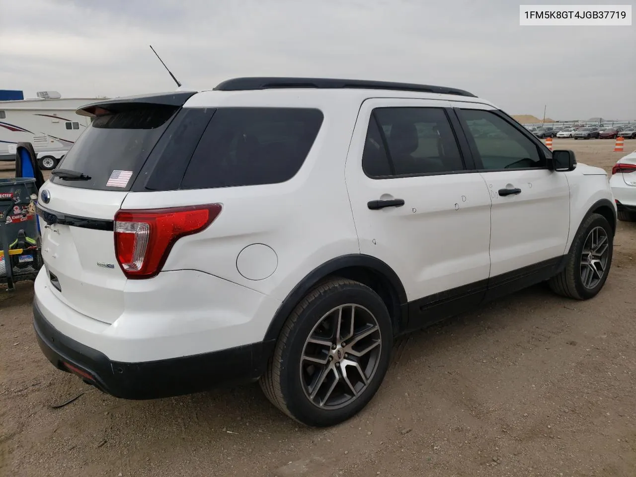 2018 Ford Explorer Sport VIN: 1FM5K8GT4JGB37719 Lot: 78388964