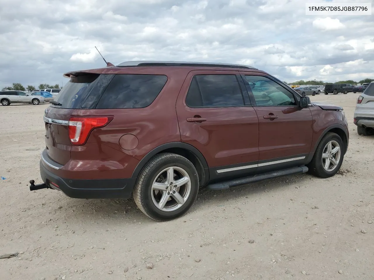 1FM5K7D85JGB87796 2018 Ford Explorer Xlt