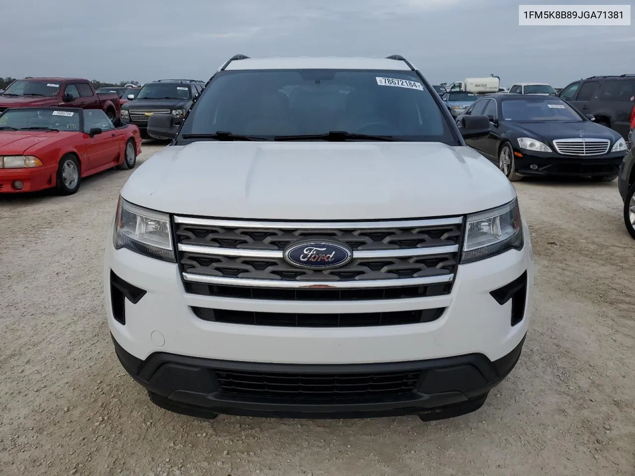 2018 Ford Explorer VIN: 1FM5K8B89JGA71381 Lot: 78672184