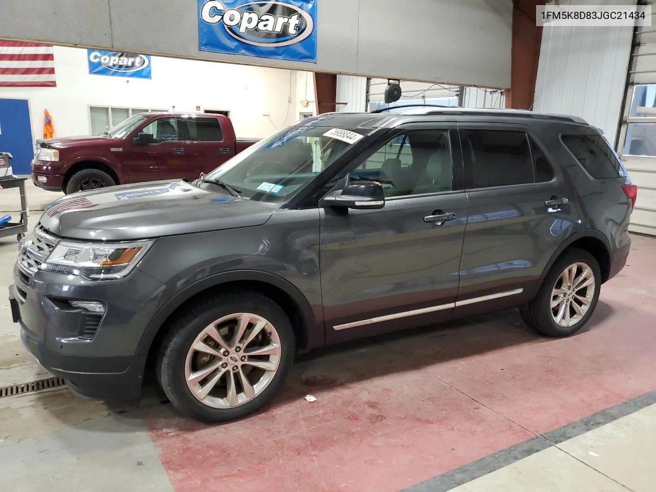 2018 Ford Explorer Xlt VIN: 1FM5K8D83JGC21434 Lot: 78988844