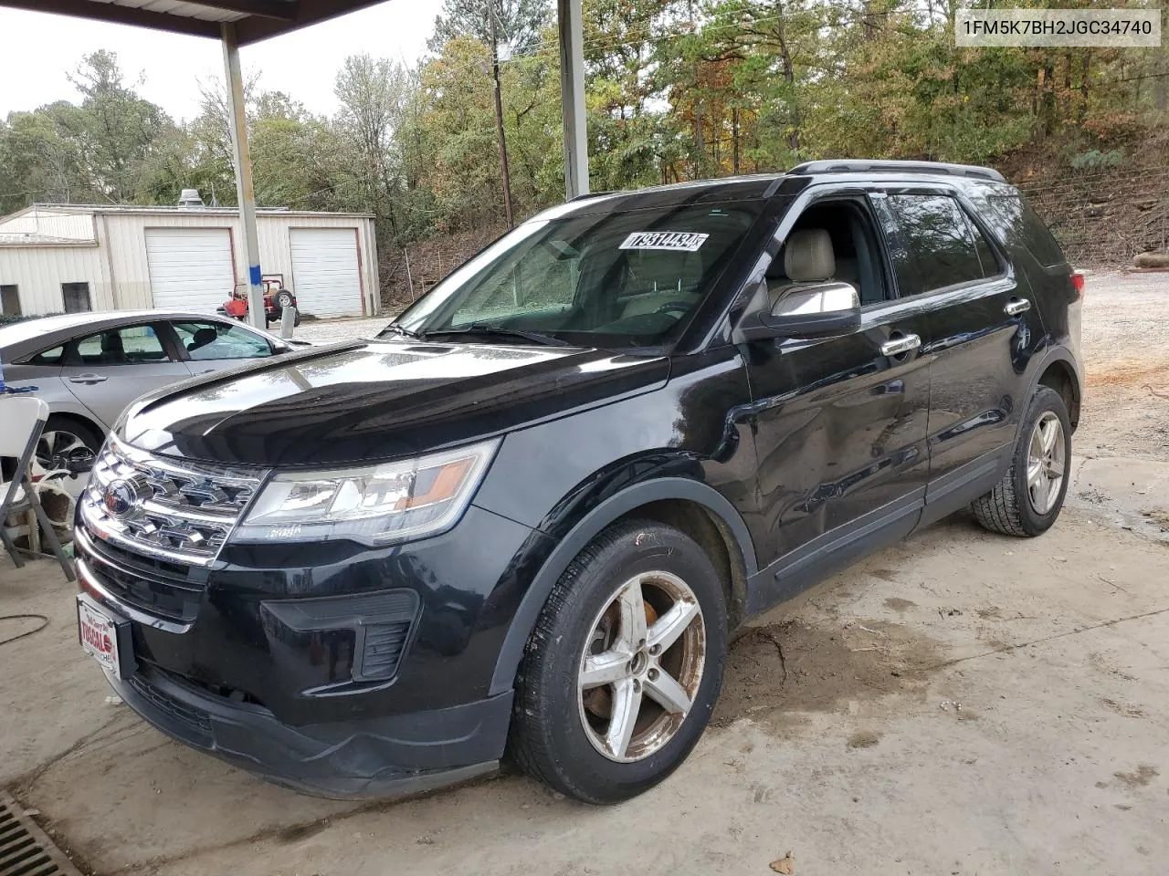 2018 Ford Explorer VIN: 1FM5K7BH2JGC34740 Lot: 79314434