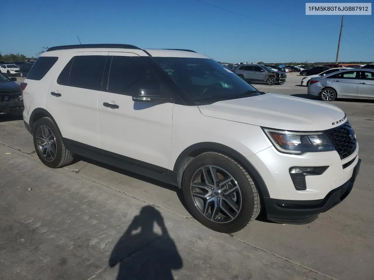 2018 Ford Explorer Sport VIN: 1FM5K8GT6JGB87912 Lot: 79765354