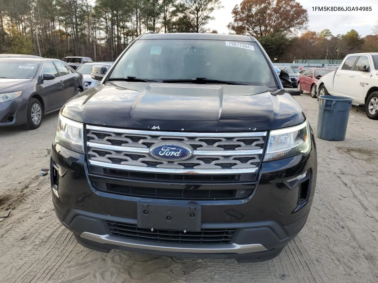 2018 Ford Explorer Xlt VIN: 1FM5K8D86JGA94985 Lot: 79817304