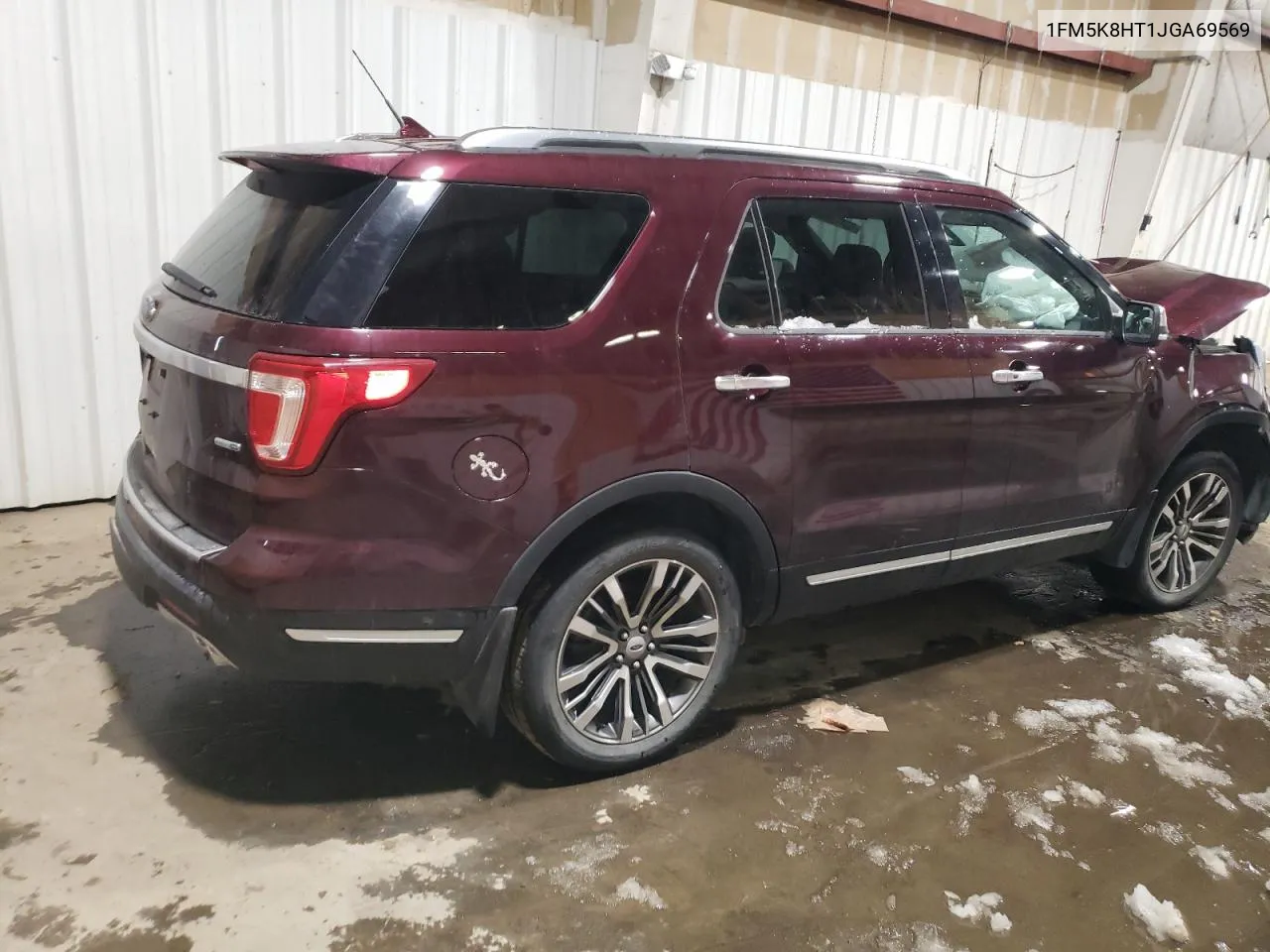 2018 Ford Explorer Platinum VIN: 1FM5K8HT1JGA69569 Lot: 80035954