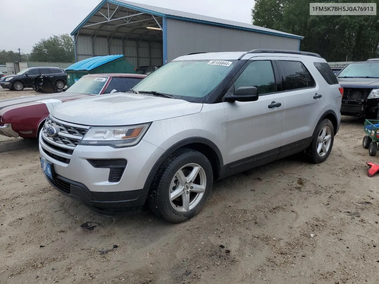 2018 Ford Explorer VIN: 1FM5K7BH5JGA76913 Lot: 80105844