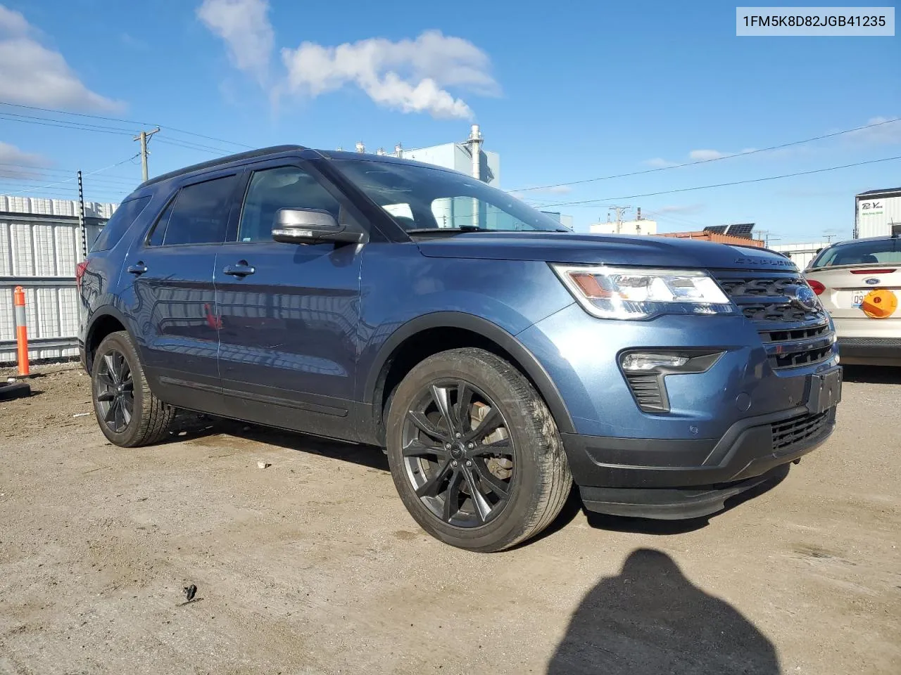 2018 Ford Explorer Xlt VIN: 1FM5K8D82JGB41235 Lot: 80519544