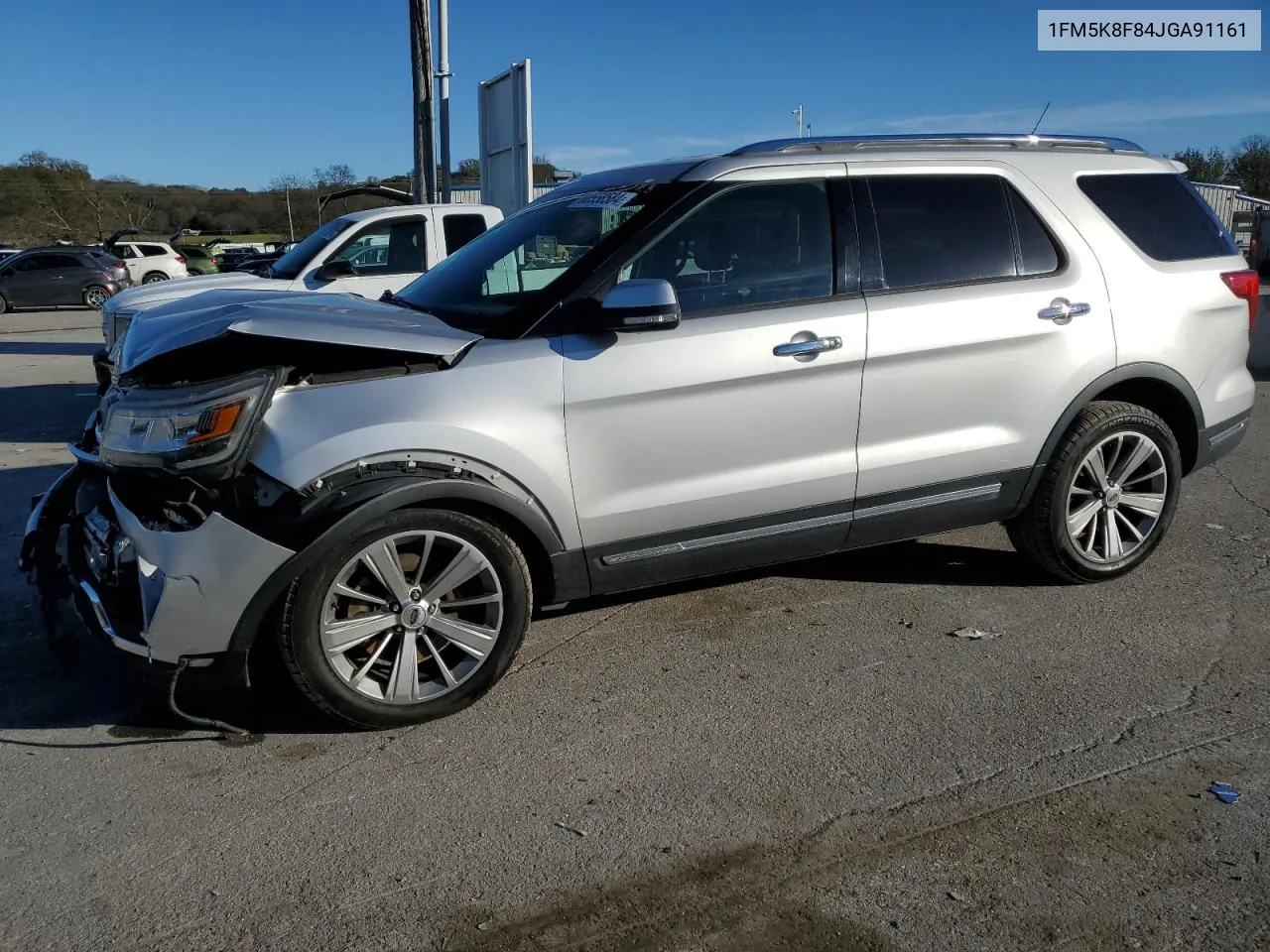 2018 Ford Explorer Limited VIN: 1FM5K8F84JGA91161 Lot: 80558584