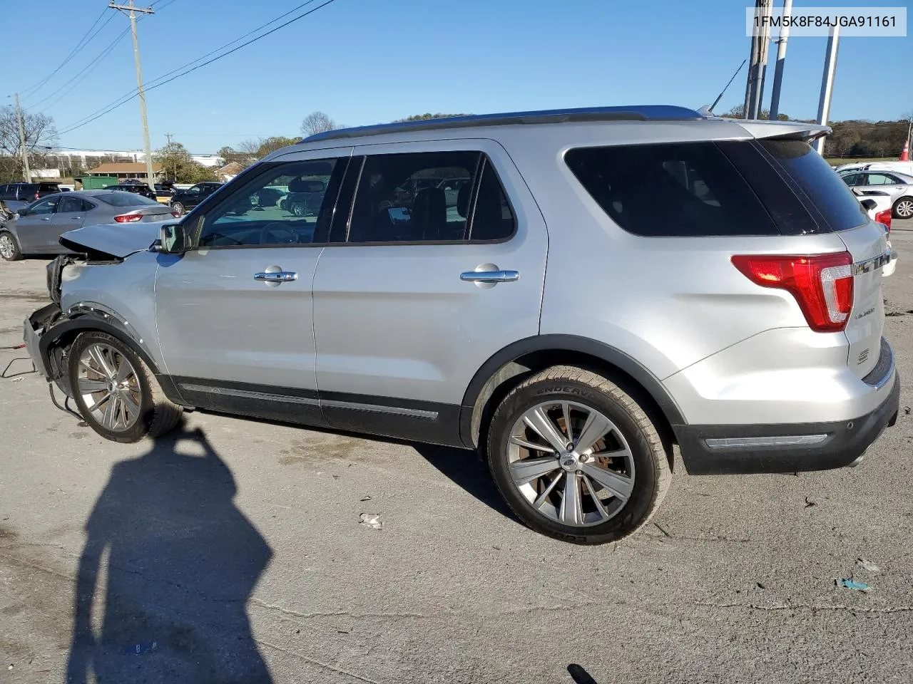 2018 Ford Explorer Limited VIN: 1FM5K8F84JGA91161 Lot: 80558584