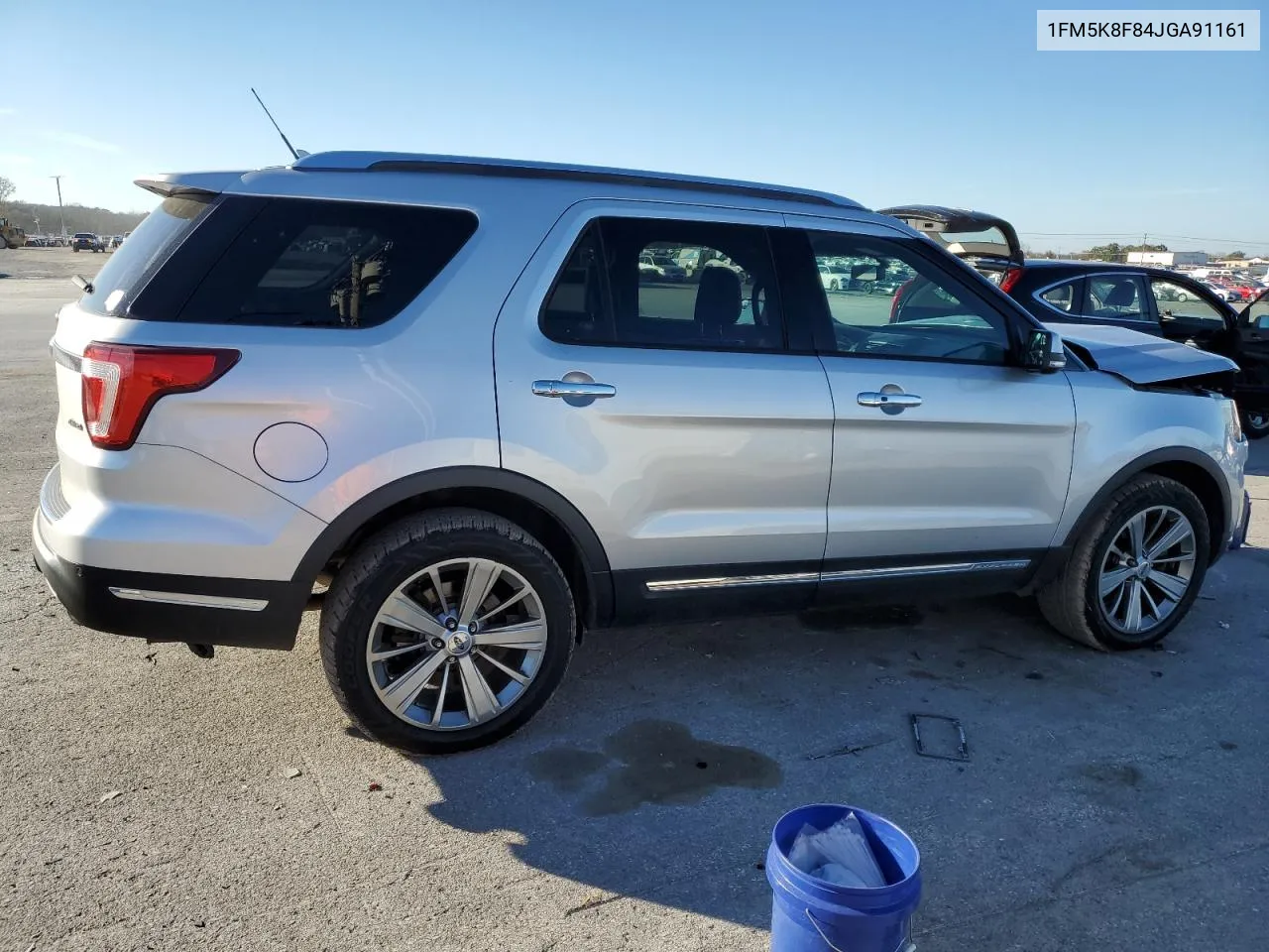 2018 Ford Explorer Limited VIN: 1FM5K8F84JGA91161 Lot: 80558584