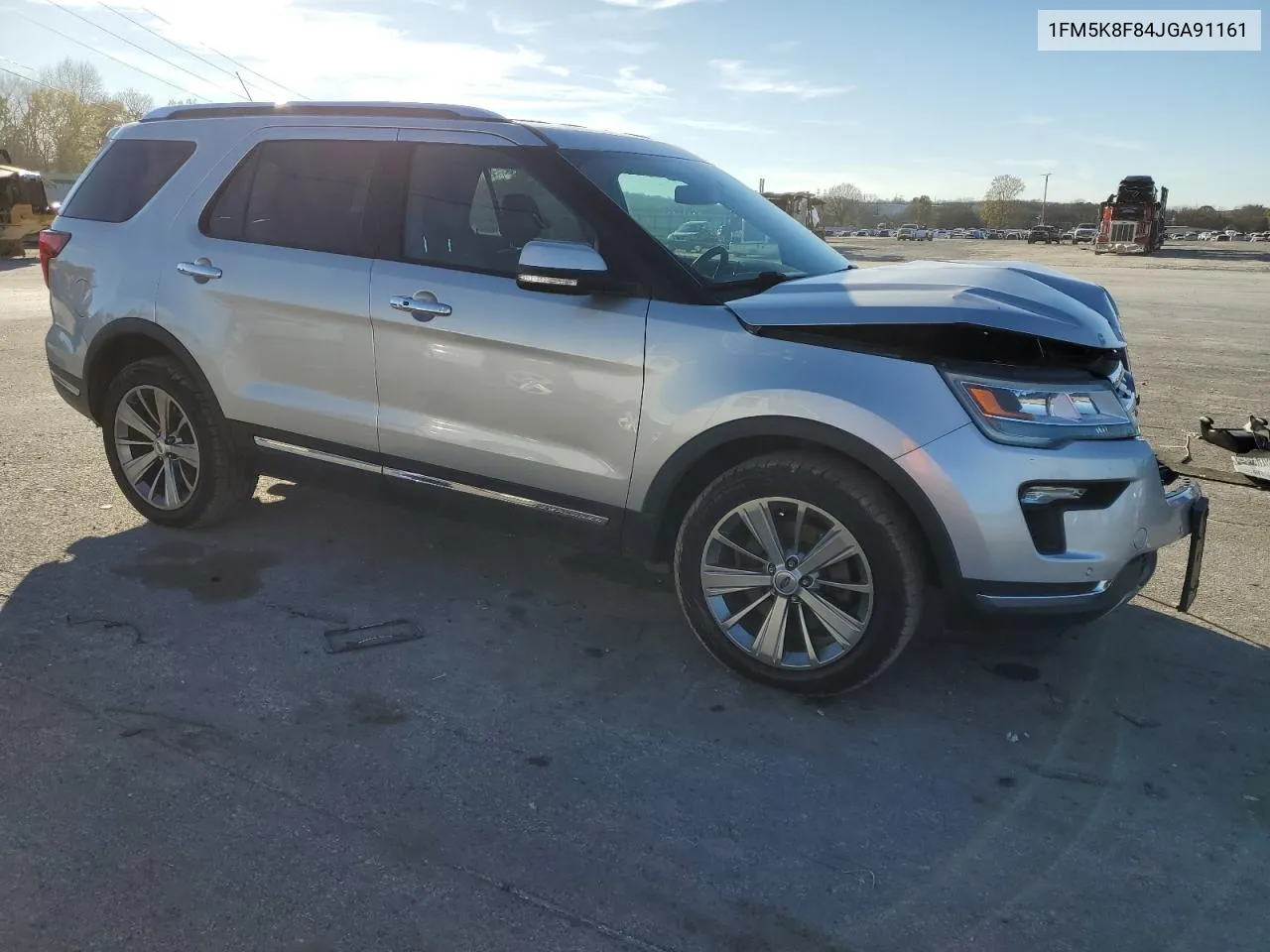 2018 Ford Explorer Limited VIN: 1FM5K8F84JGA91161 Lot: 80558584