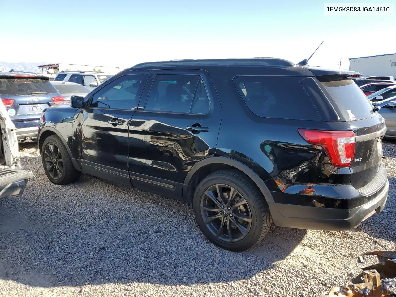 2018 Ford Explorer Xlt VIN: 1FM5K8D83JGA14610 Lot: 80573144