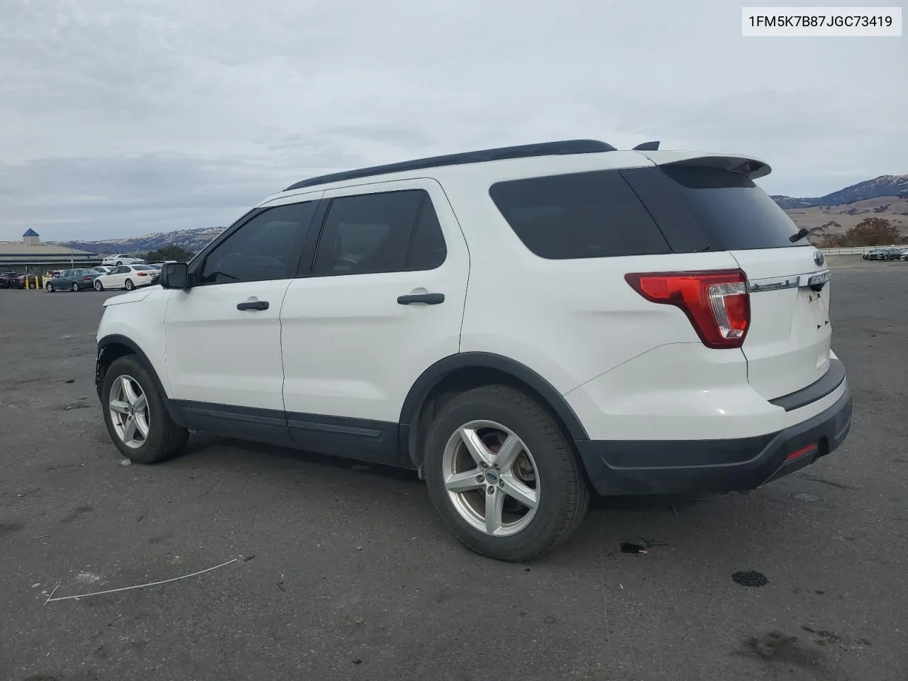 2018 Ford Explorer VIN: 1FM5K7B87JGC73419 Lot: 80740394