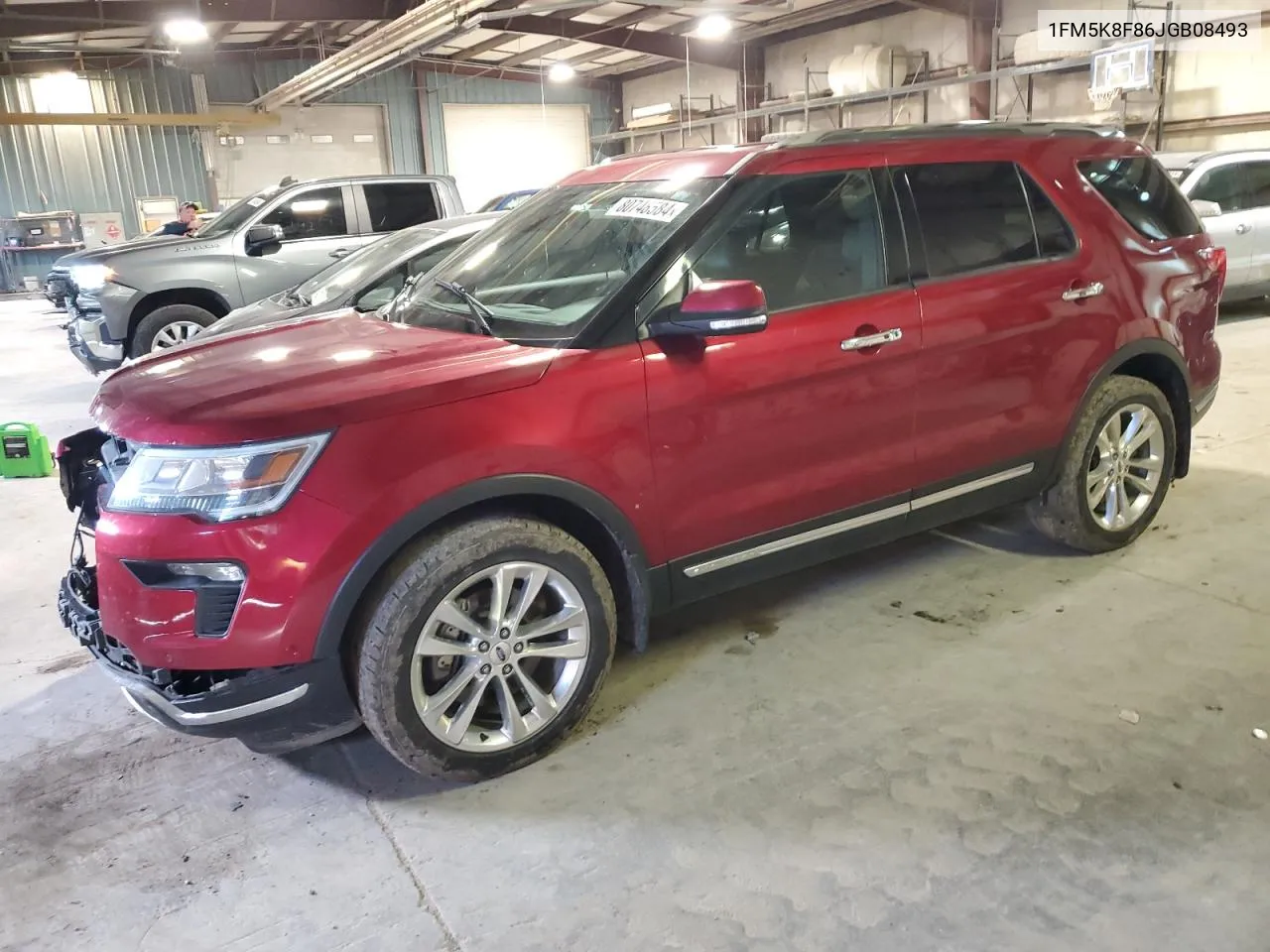 2018 Ford Explorer Limited VIN: 1FM5K8F86JGB08493 Lot: 80748584