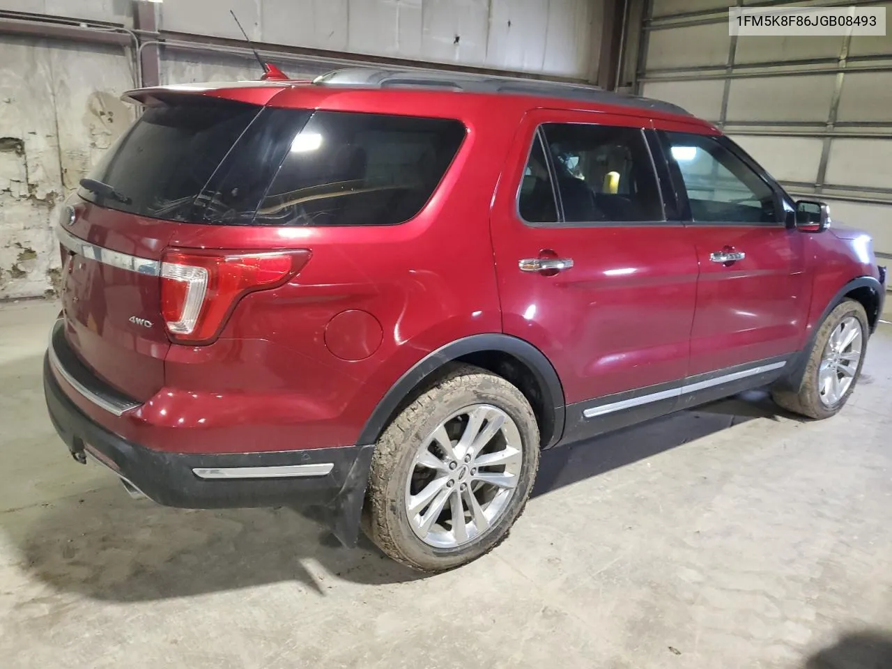 2018 Ford Explorer Limited VIN: 1FM5K8F86JGB08493 Lot: 80748584