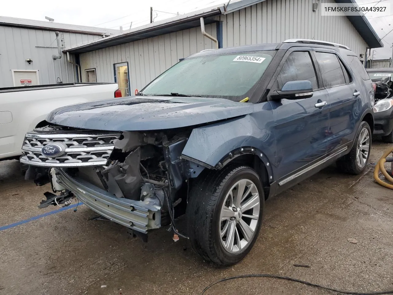 2018 Ford Explorer Limited VIN: 1FM5K8F85JGA43927 Lot: 80965354