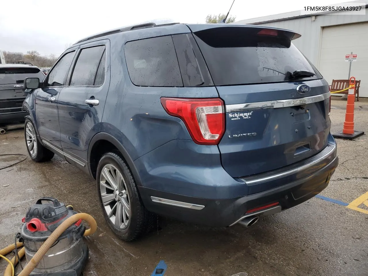 2018 Ford Explorer Limited VIN: 1FM5K8F85JGA43927 Lot: 80965354