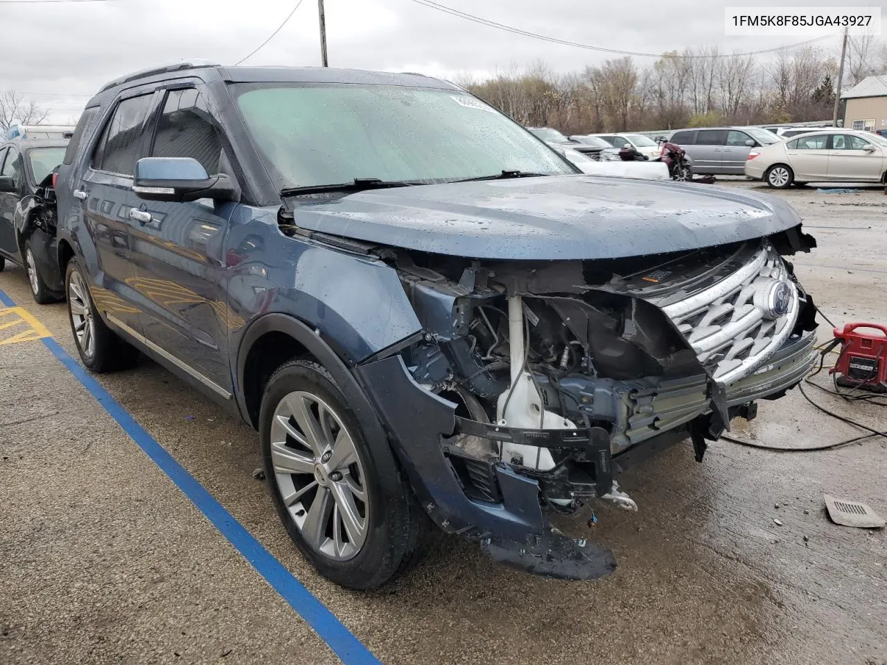 2018 Ford Explorer Limited VIN: 1FM5K8F85JGA43927 Lot: 80965354