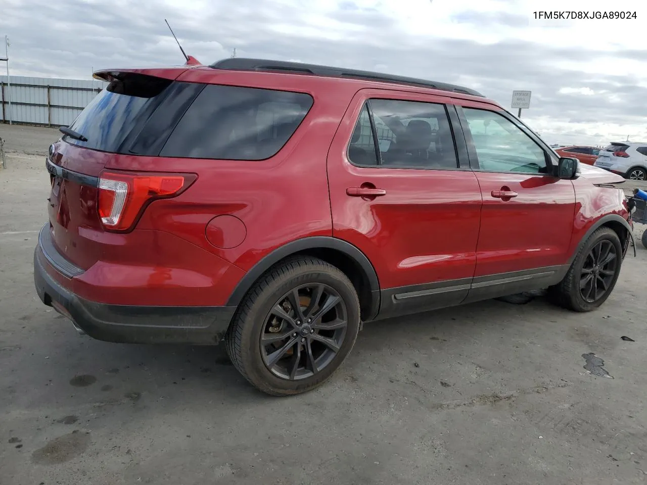 2018 Ford Explorer Xlt VIN: 1FM5K7D8XJGA89024 Lot: 80986934