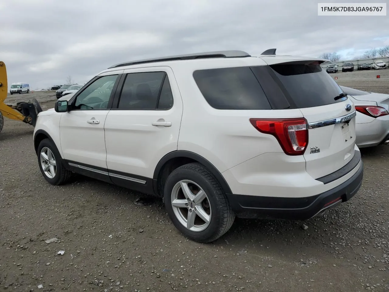 2018 Ford Explorer Xlt VIN: 1FM5K7D83JGA96767 Lot: 81820893