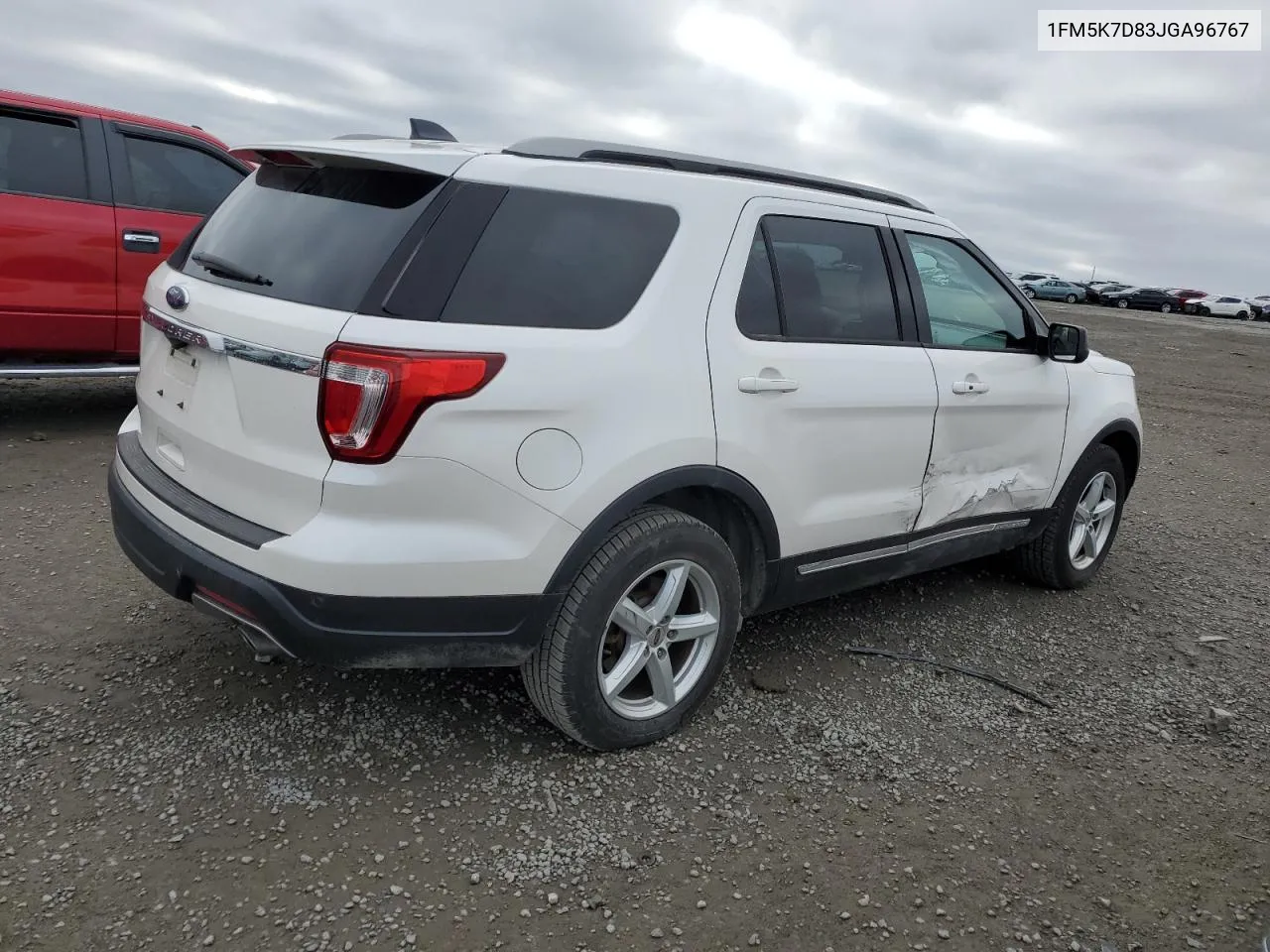 2018 Ford Explorer Xlt VIN: 1FM5K7D83JGA96767 Lot: 81820893