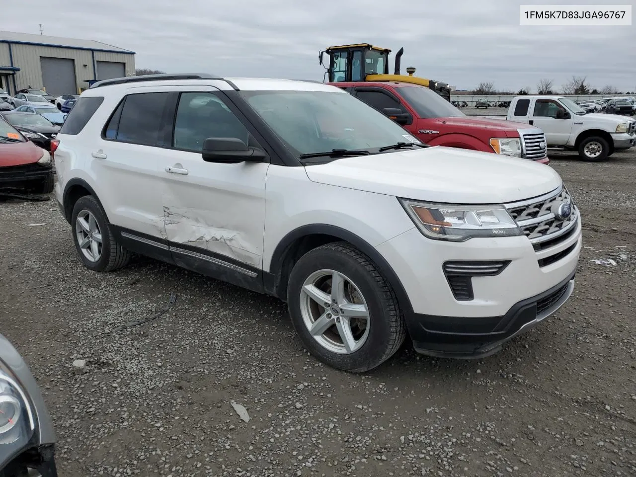 2018 Ford Explorer Xlt VIN: 1FM5K7D83JGA96767 Lot: 81820893