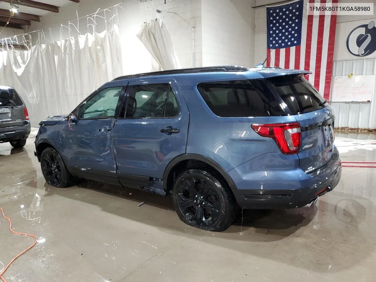 1FM5K8GT1KGA58980 2019 Ford Explorer Sport