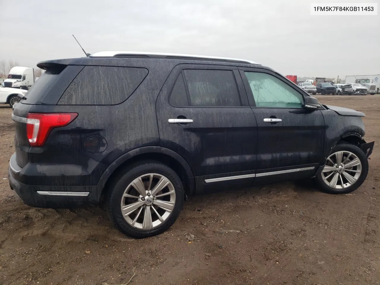 1FM5K7F84KGB11453 2019 Ford Explorer Limited