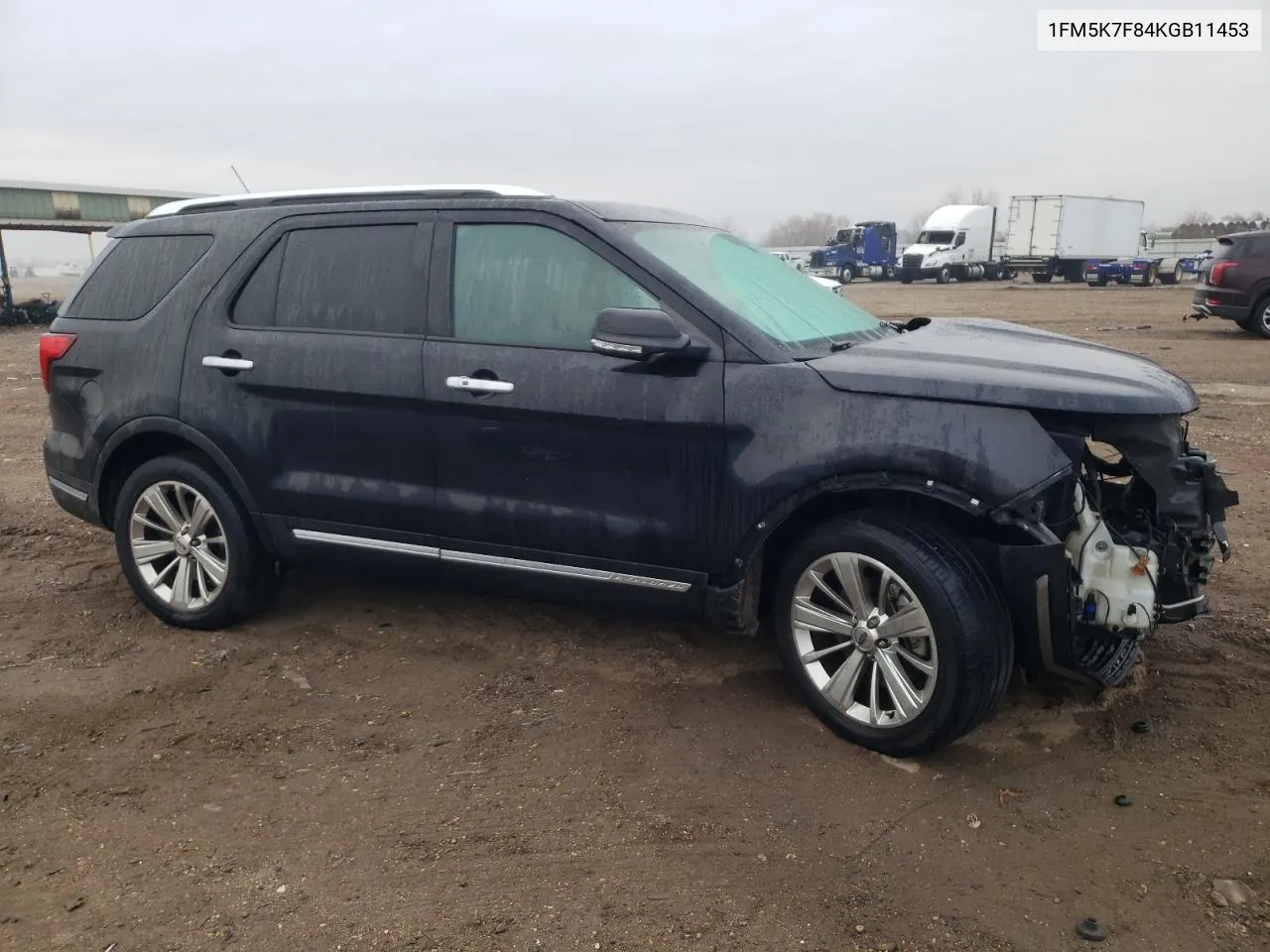 1FM5K7F84KGB11453 2019 Ford Explorer Limited