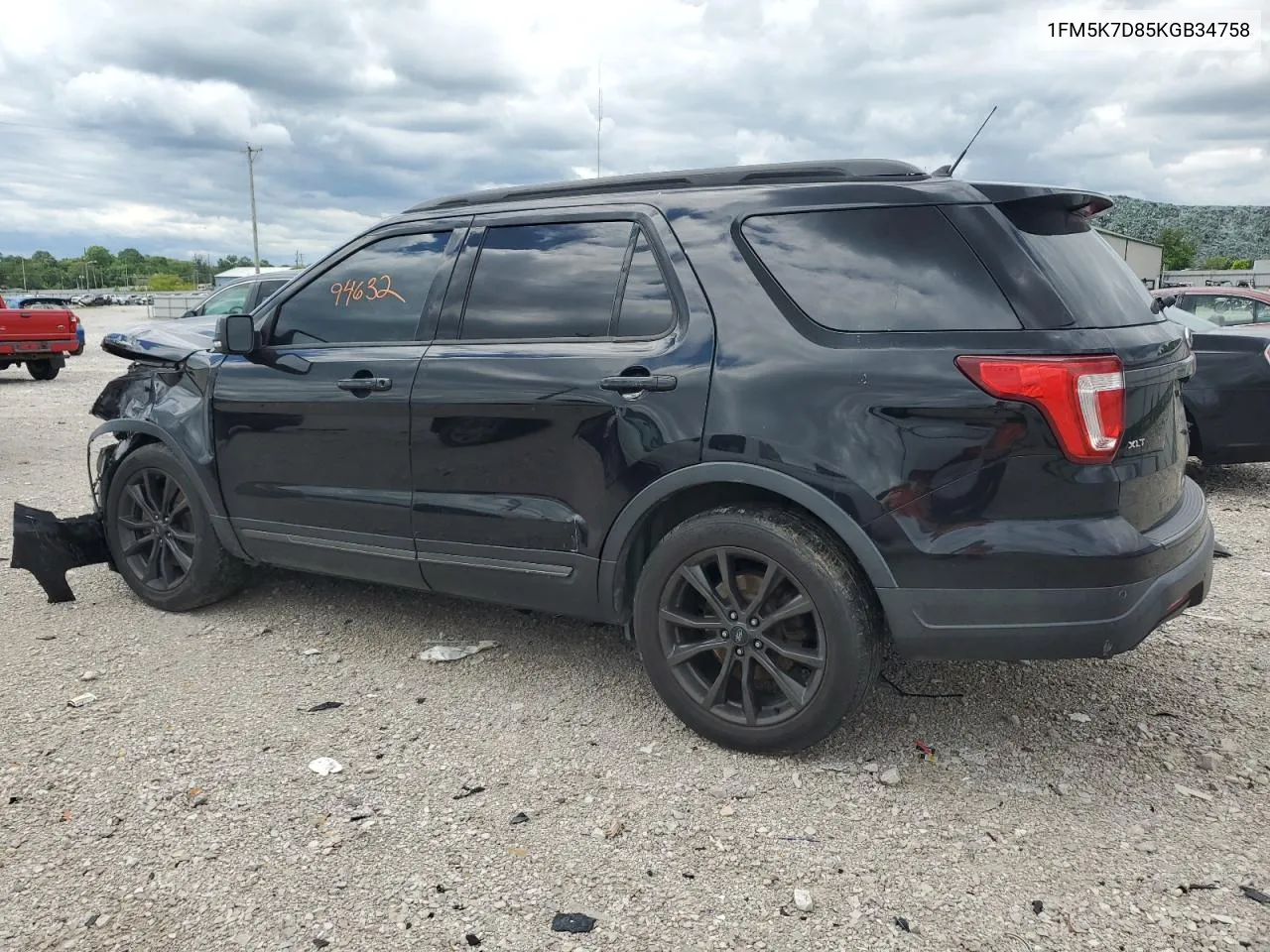 2019 Ford Explorer Xlt VIN: 1FM5K7D85KGB34758 Lot: 56200644