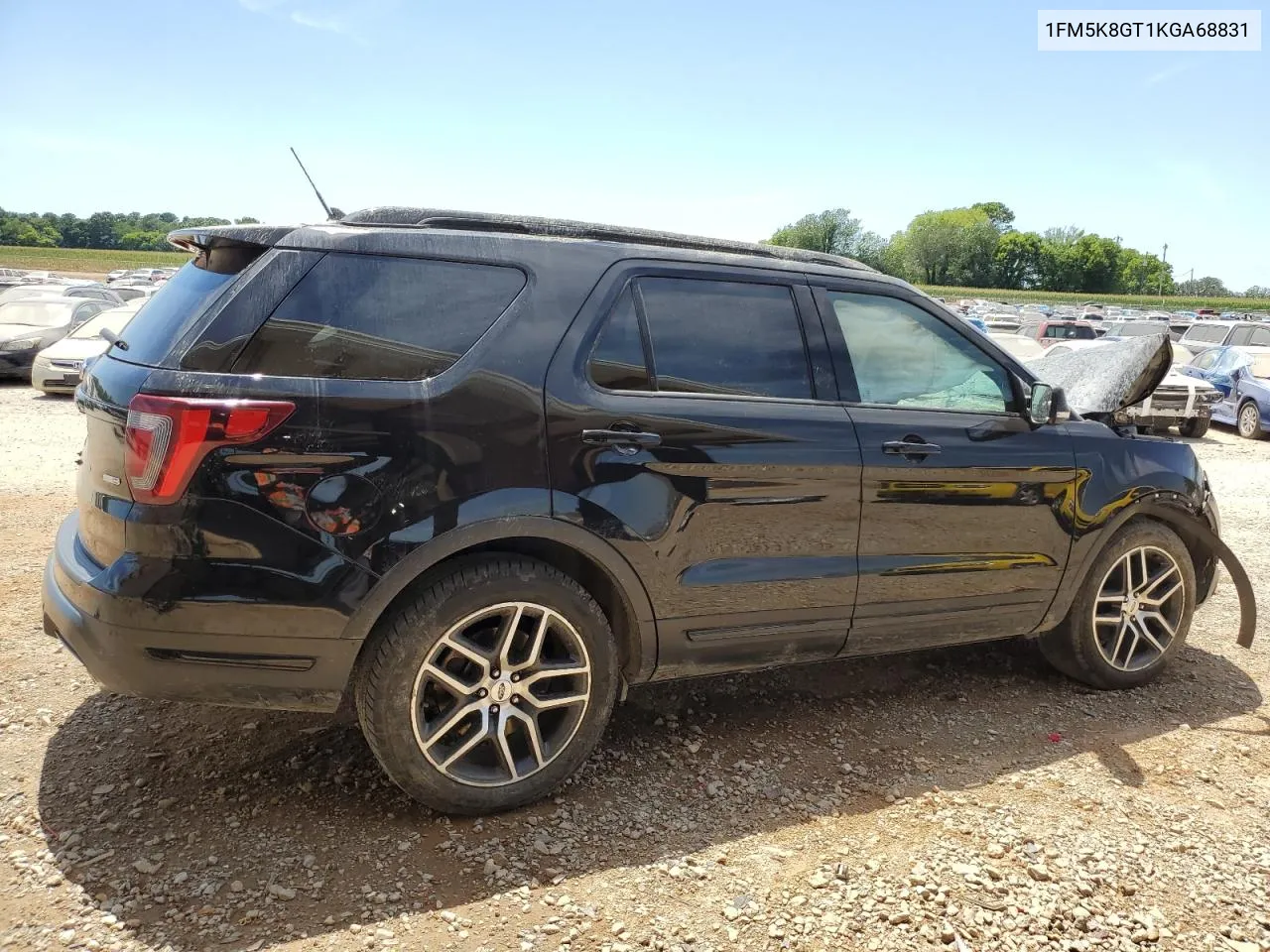 1FM5K8GT1KGA68831 2019 Ford Explorer Sport