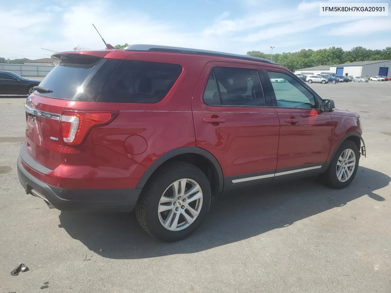 1FM5K8DH7KGA20931 2019 Ford Explorer Xlt