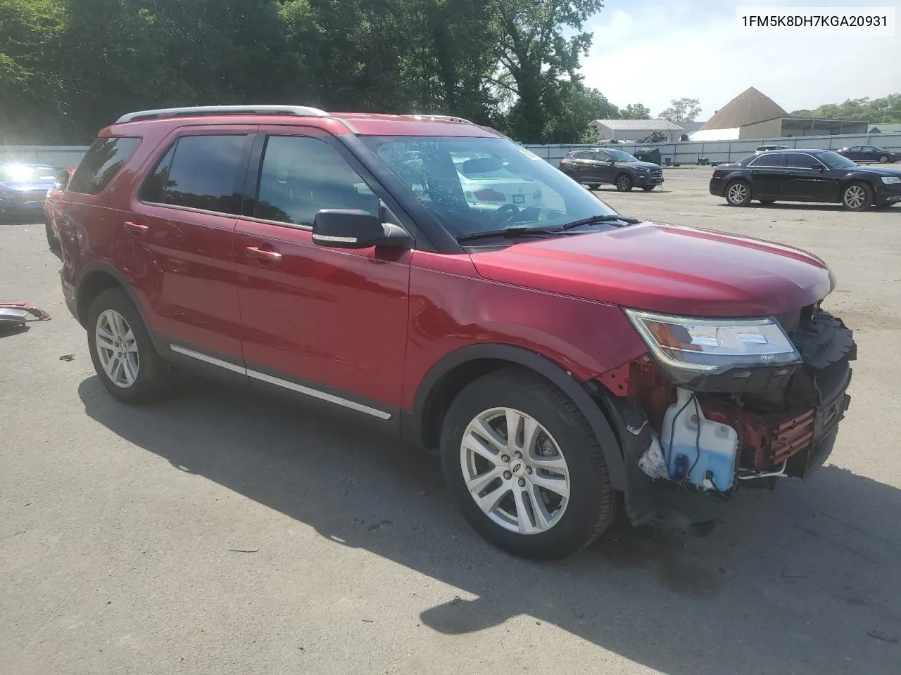 2019 Ford Explorer Xlt VIN: 1FM5K8DH7KGA20931 Lot: 60074204