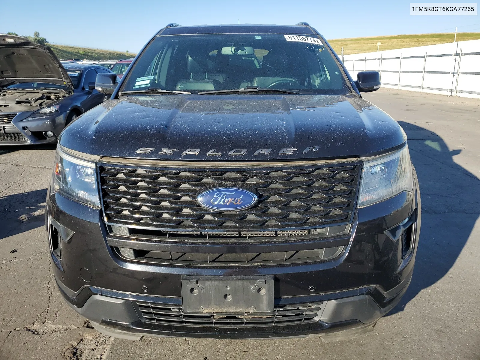 2019 Ford Explorer Sport VIN: 1FM5K8GT6KGA77265 Lot: 61155774