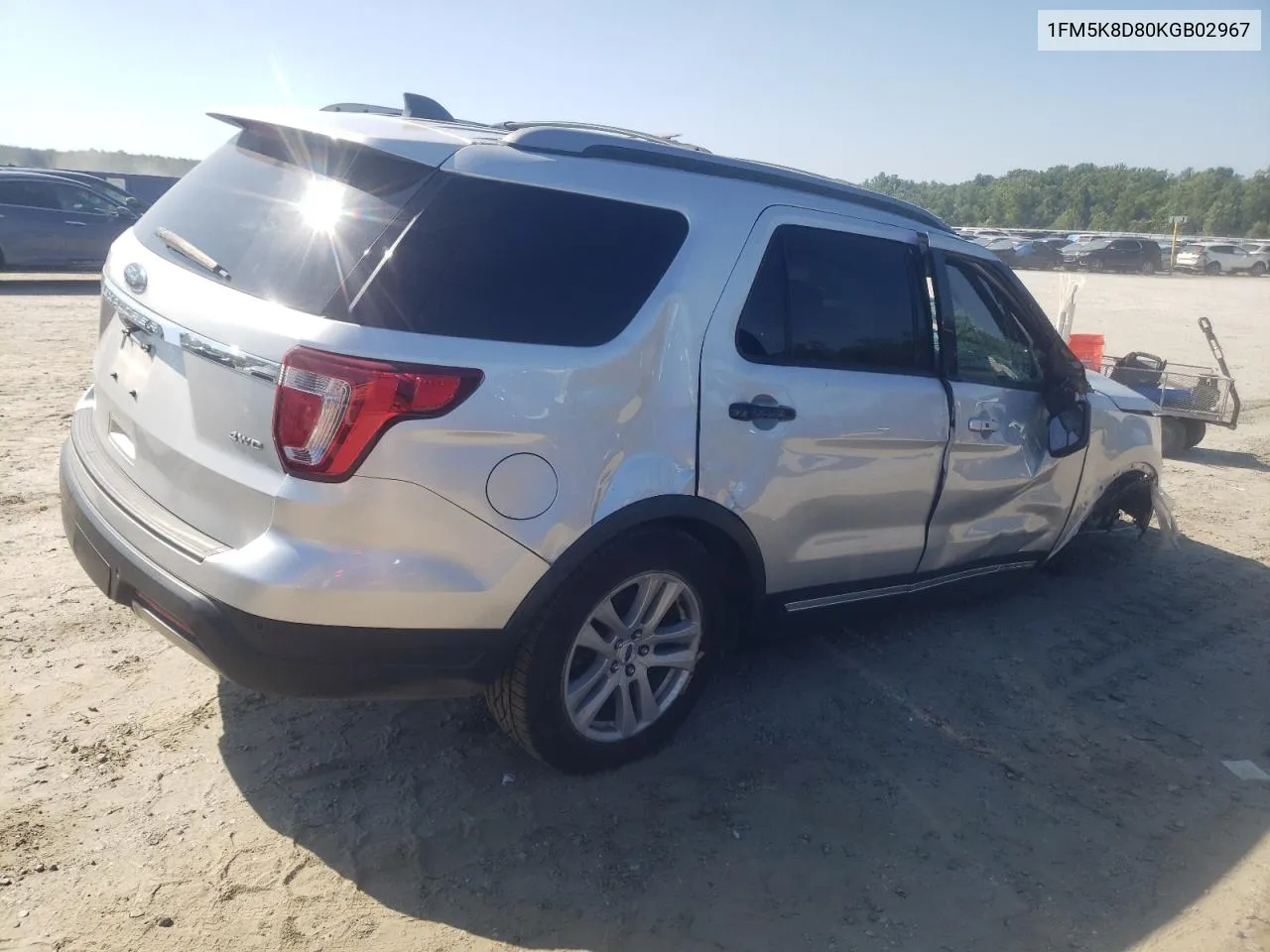 2019 Ford Explorer Xlt VIN: 1FM5K8D80KGB02967 Lot: 61515744