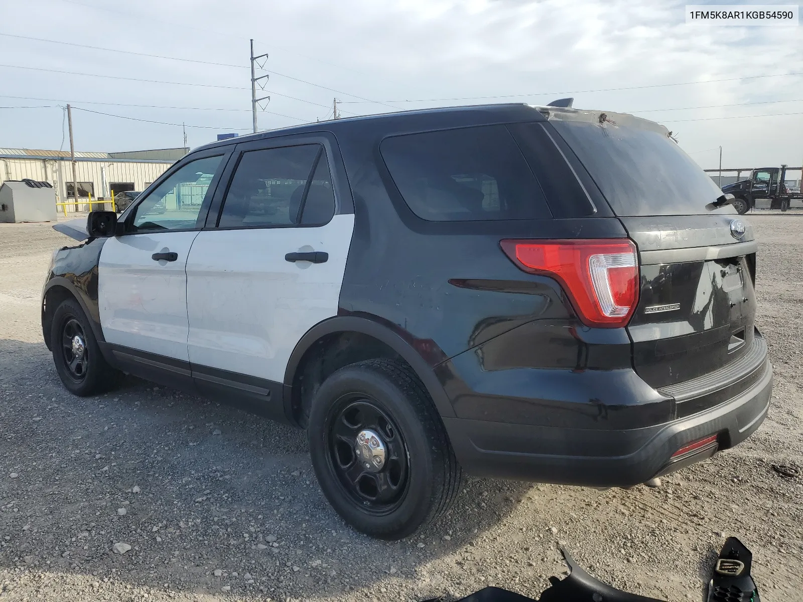 2019 Ford Explorer Police Interceptor VIN: 1FM5K8AR1KGB54590 Lot: 63261884