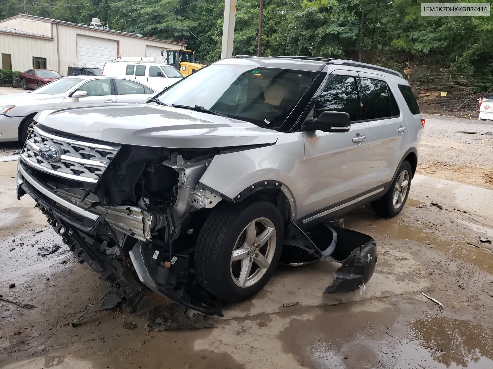 2019 Ford Explorer Xlt VIN: 1FM5K7DHXKGB34416 Lot: 64291834