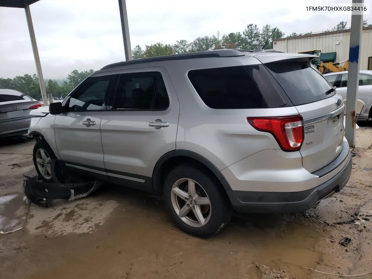 2019 Ford Explorer Xlt VIN: 1FM5K7DHXKGB34416 Lot: 64291834