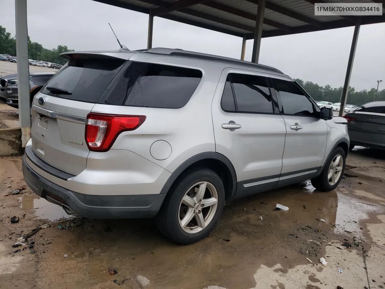 2019 Ford Explorer Xlt VIN: 1FM5K7DHXKGB34416 Lot: 64291834