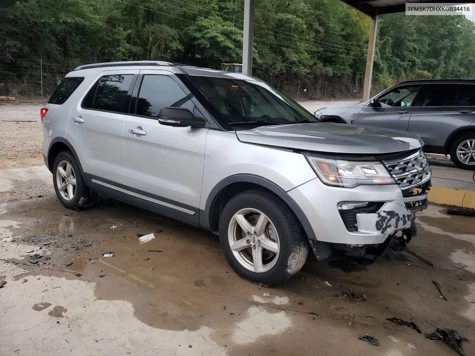 1FM5K7DHXKGB34416 2019 Ford Explorer Xlt