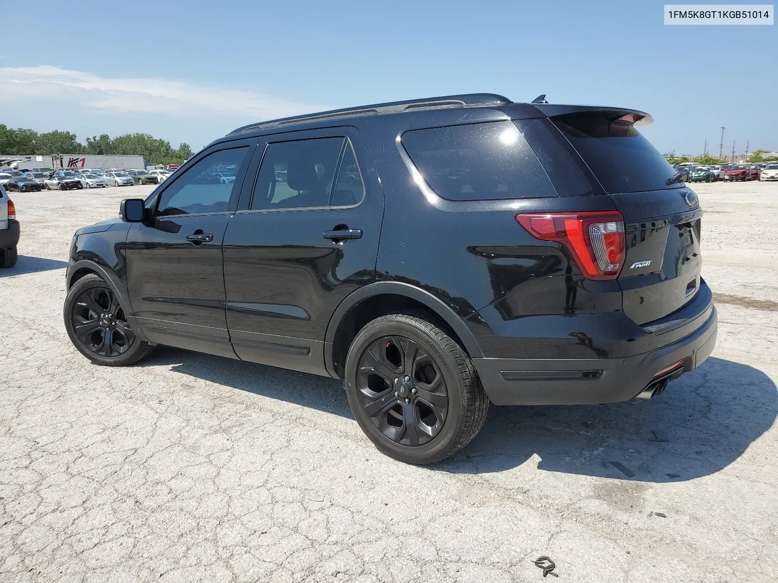 1FM5K8GT1KGB51014 2019 Ford Explorer Sport