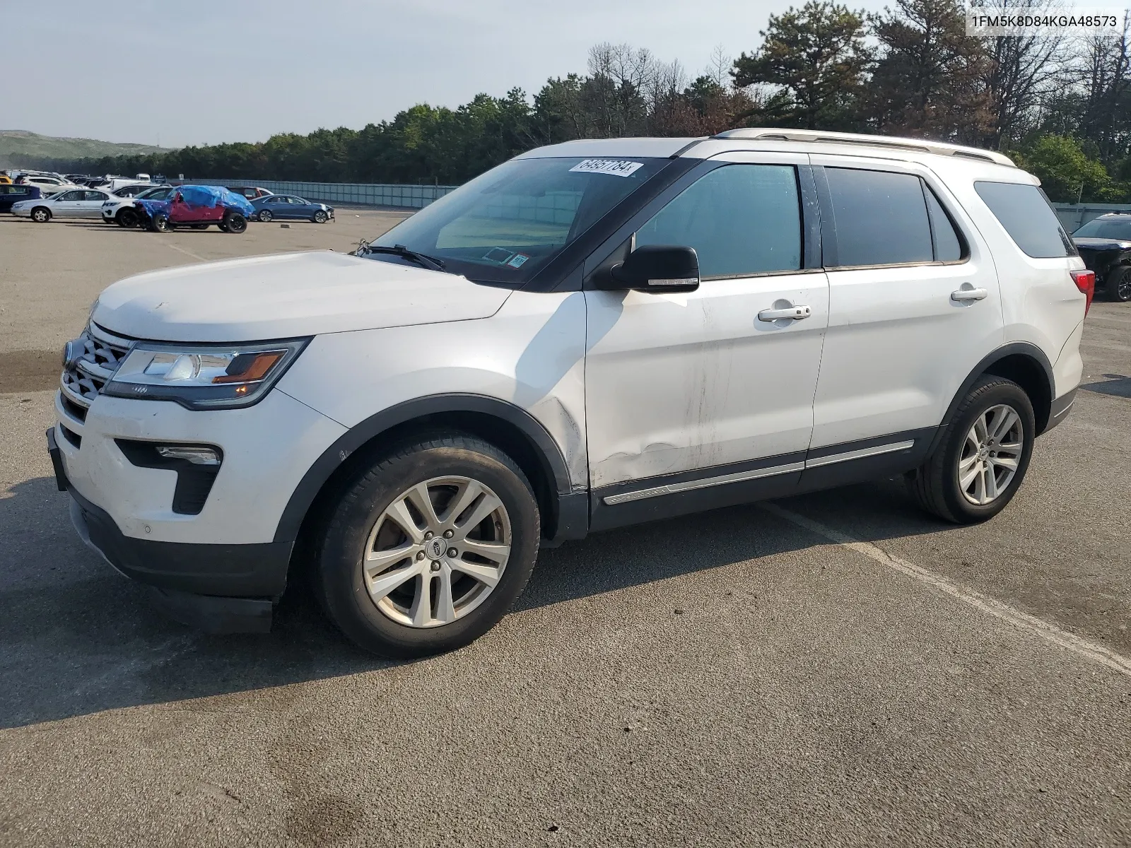 1FM5K8D84KGA48573 2019 Ford Explorer Xlt