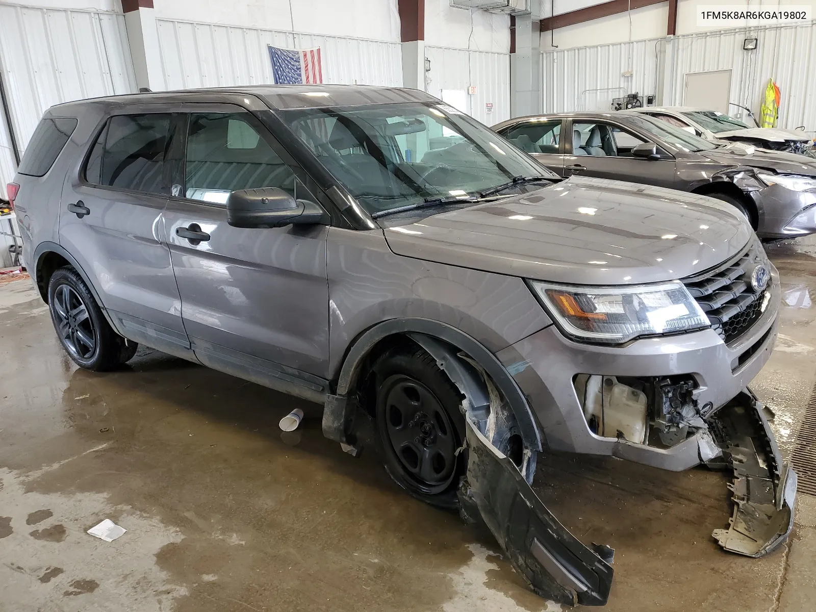 2019 Ford Explorer Police Interceptor VIN: 1FM5K8AR6KGA19802 Lot: 65538744