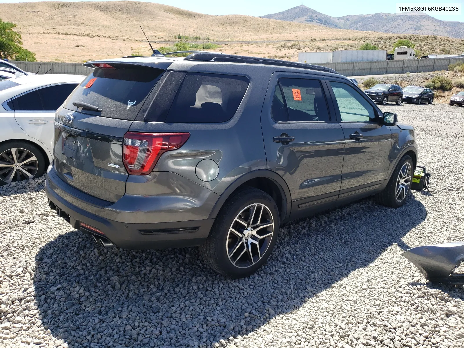 2019 Ford Explorer Sport VIN: 1FM5K8GT6KGB40235 Lot: 65947754