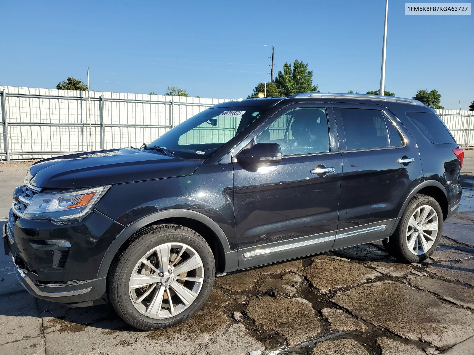 2019 Ford Explorer Limited VIN: 1FM5K8F87KGA63727 Lot: 66744534