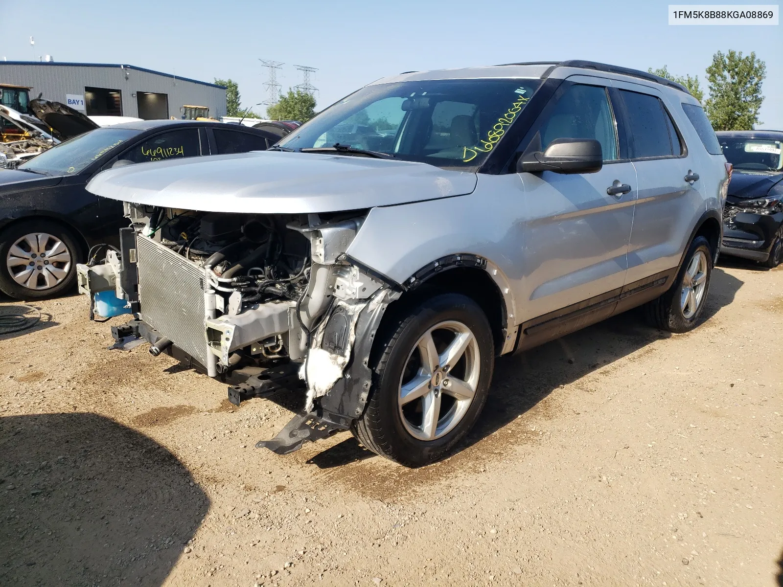 2019 Ford Explorer VIN: 1FM5K8B88KGA08869 Lot: 66892004