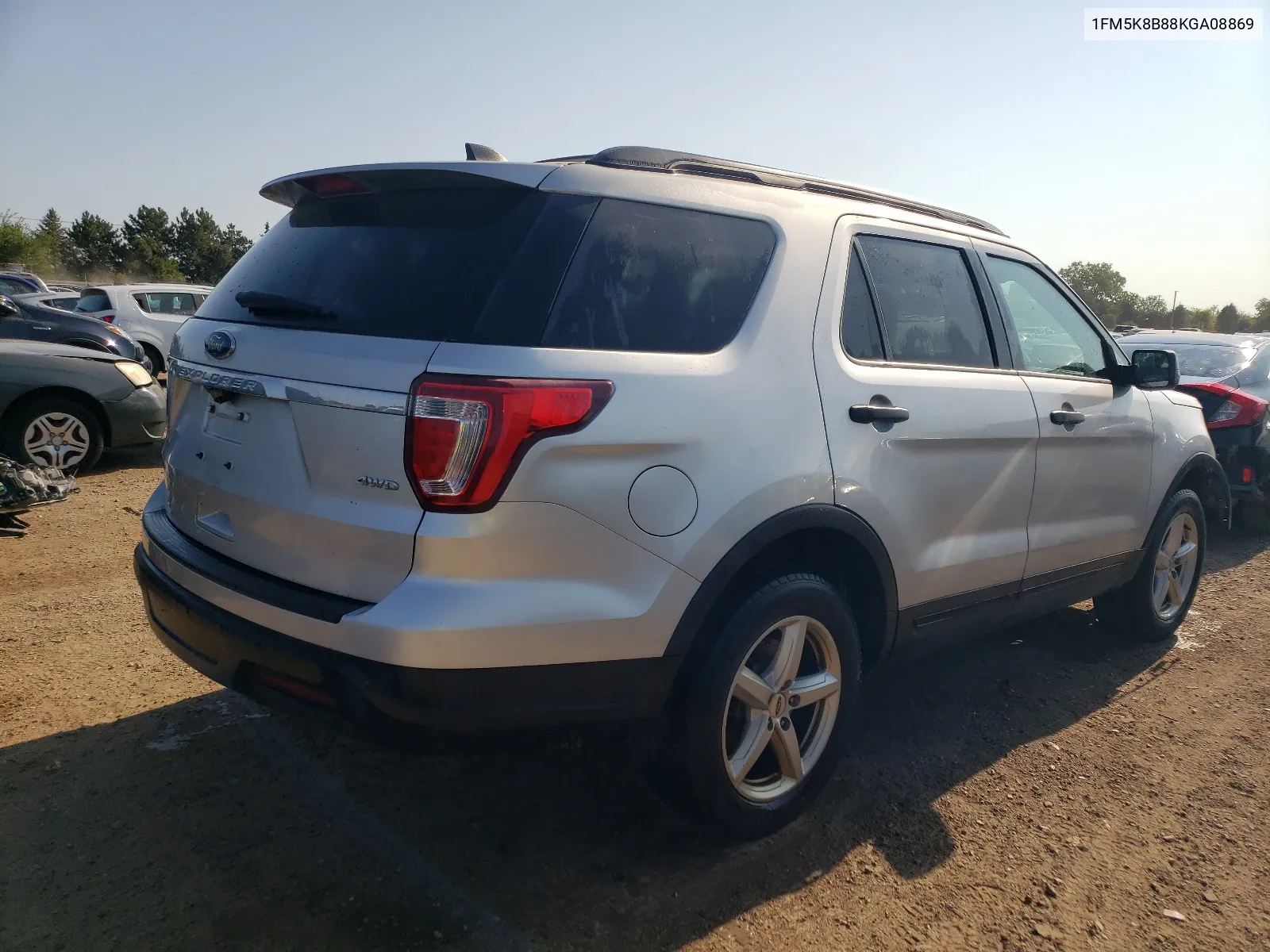 2019 Ford Explorer VIN: 1FM5K8B88KGA08869 Lot: 66892004