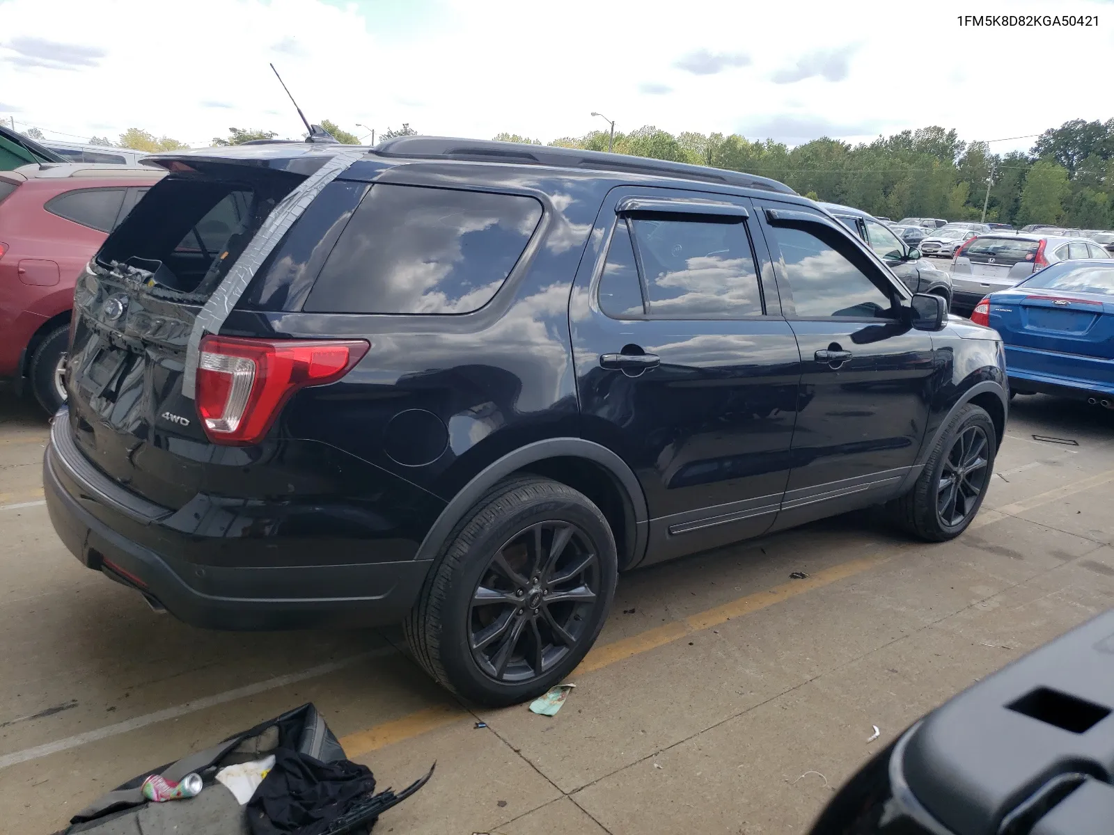 2019 Ford Explorer Xlt VIN: 1FM5K8D82KGA50421 Lot: 66996214