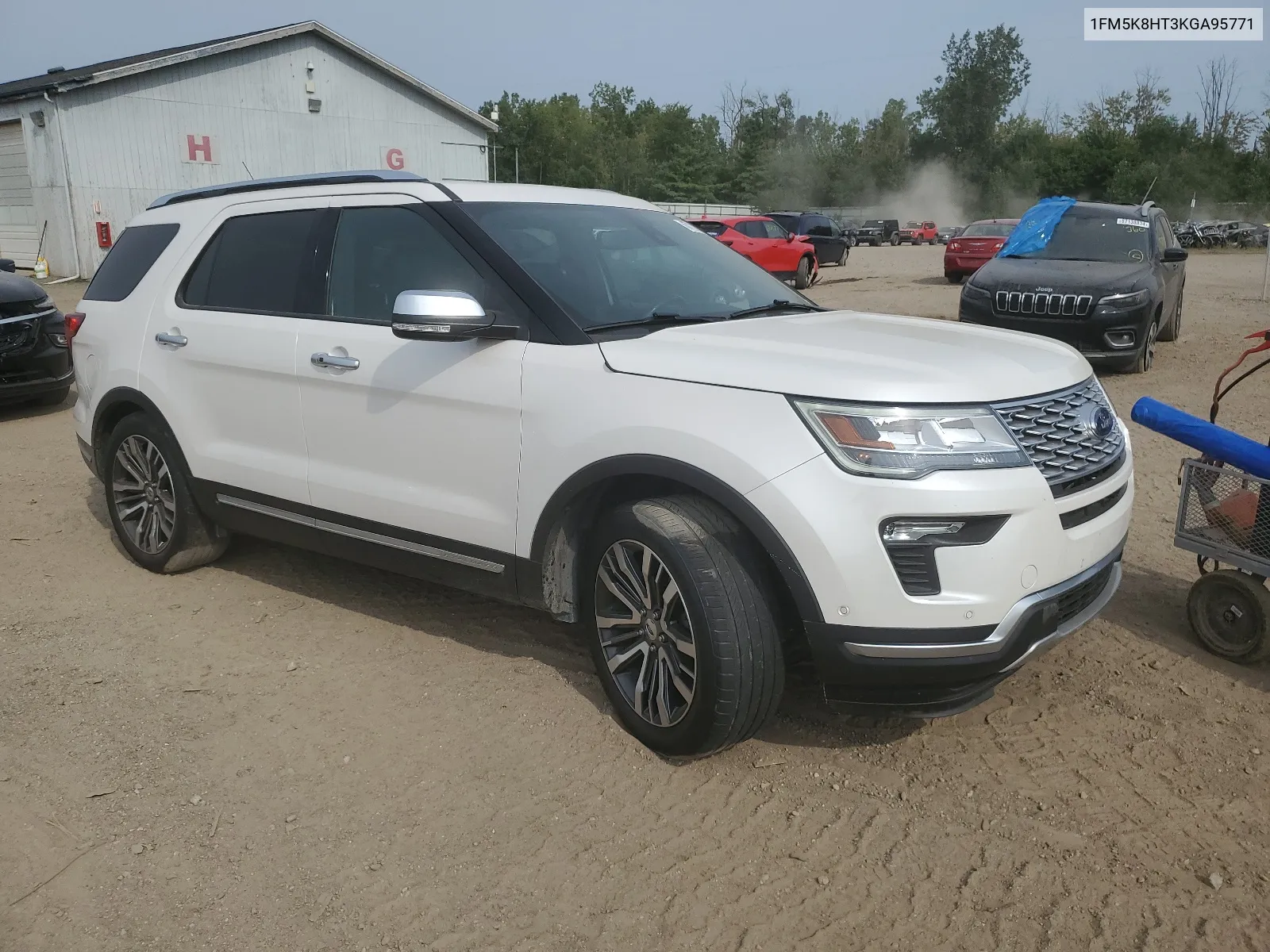 2019 Ford Explorer Platinum VIN: 1FM5K8HT3KGA95771 Lot: 67110544