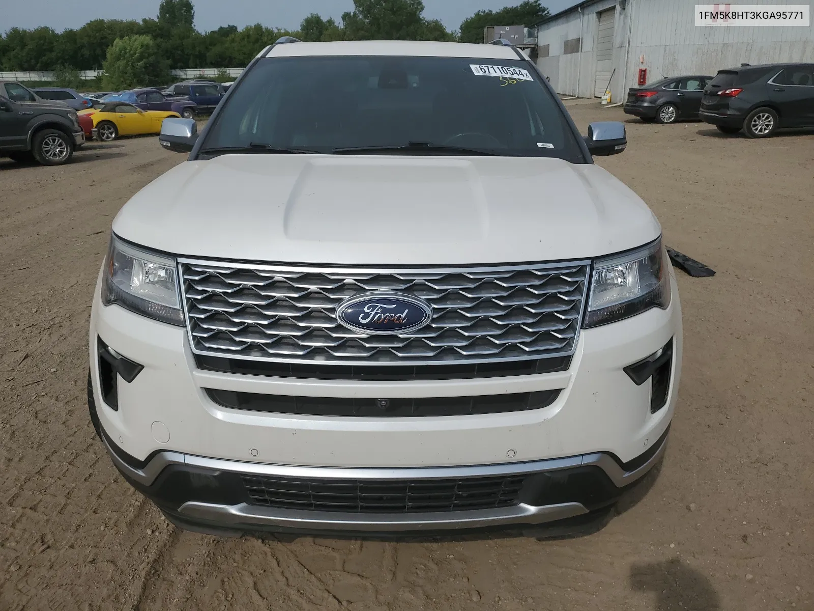 2019 Ford Explorer Platinum VIN: 1FM5K8HT3KGA95771 Lot: 67110544