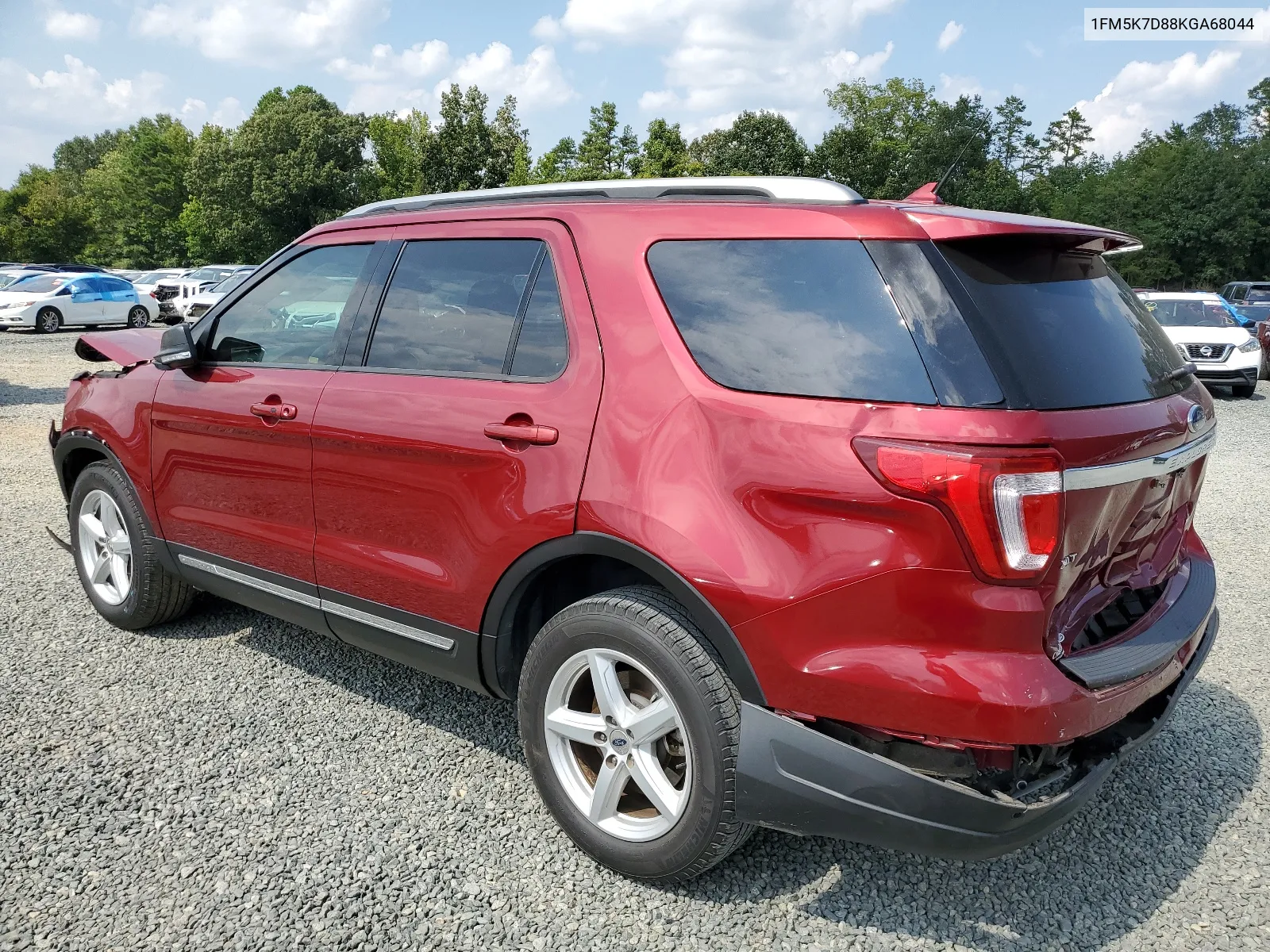 2019 Ford Explorer Xlt VIN: 1FM5K7D88KGA68044 Lot: 67719444